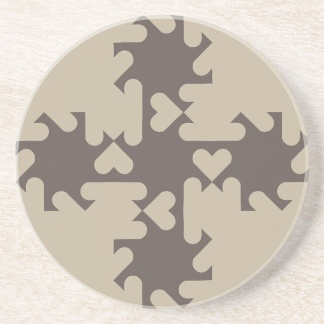 En Grès Sun Sponap, dessous de verre 2 (Devant)