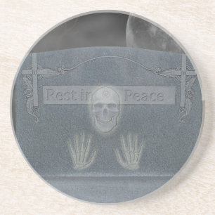 En Grès Tomb Stone Dessous de Verre