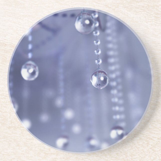 En Grès Twilight dans le Dessous de verre de cristal (Devant)