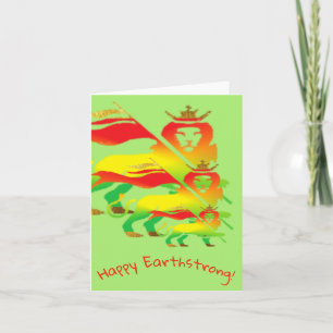 En haut ! Bonne carte d'anniversaire Earthstrong