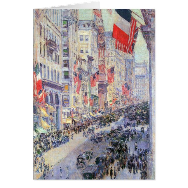 En haut de l'avenue de la 34ème rue, mai 1917 par  (Devant)