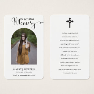 En Mémoire Amoureuse Photo Arch Funeral Prayer Car