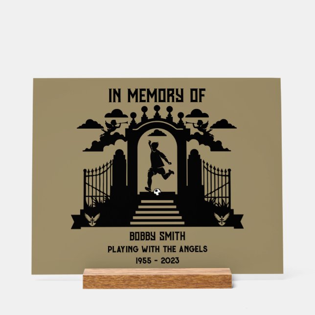 En Mémoire Des Funérailles Des Golfeurs (Recto)