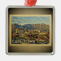 Cap Afrique du Sud Vintage voyage Ornement