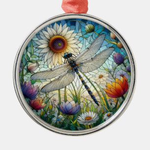 En Métal Ornement de libellules