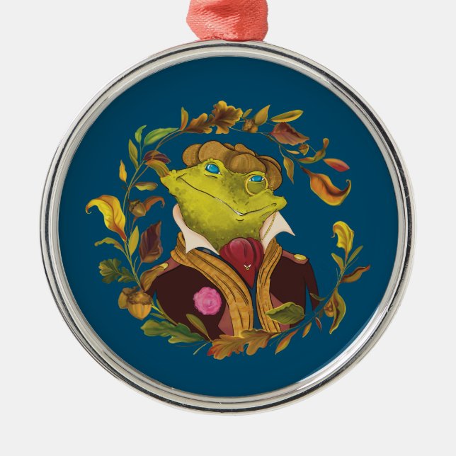 En Métal Ornement de vacances unique (Devant)