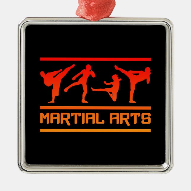 En Métal Ornement des arts martiaux (Devant)