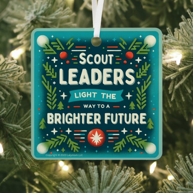 En Métal Ornement du chef scout (Insitu)