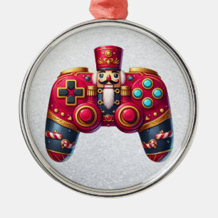 En Métal Ornement du contrôleur de jeu Nutcracker