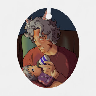 En Métal Ornement du père Doing