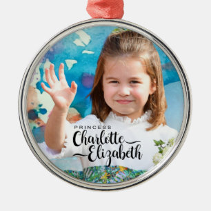 En Métal Princesse Charlotte Elizabeth 7e ornement métalli