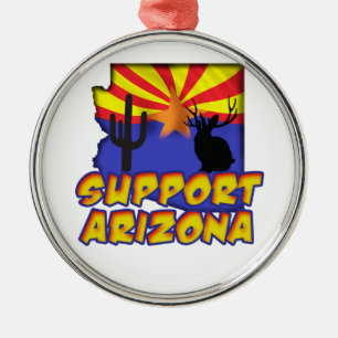 En Métal Soutien Argent Argent Ornement Pendentif Arizona