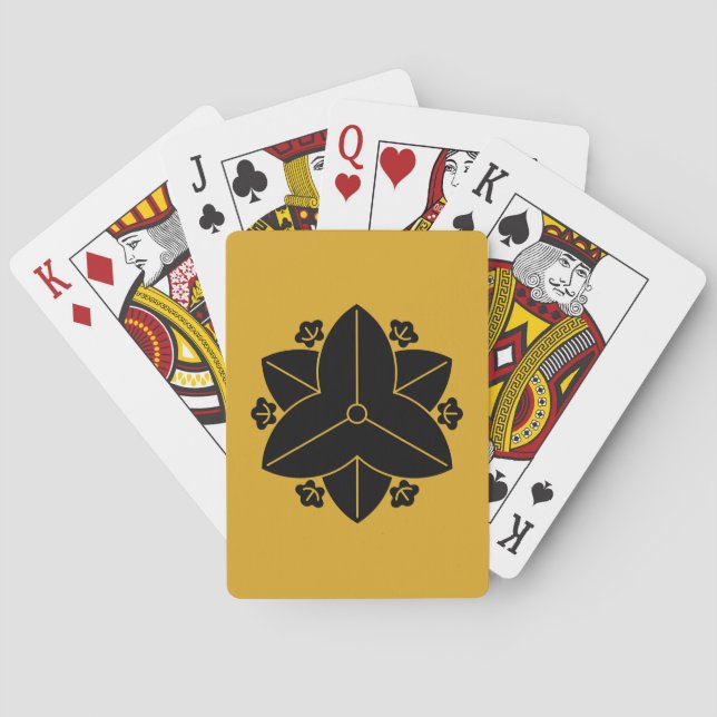 En-nosuke Ichikawa Playing Cards (Back)