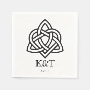 En Papier Celtic - Serviettes de cocktail personnalisées