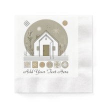 Conception minimaliste de serviette géométrique