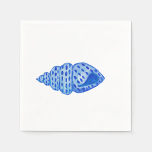 En Papier Coquille d'aquarelle, serviette