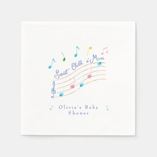 En Papier Enfant doux de ma serviette musicale