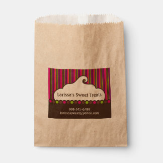 En Papier Hauts de cupcake Rétro Sachets de friandises de bo