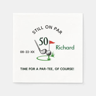 En Papier Serviette 50e Anniversaire (n'importe quelle anné