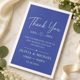 En Papier Serviette de bain pour invités minimaliste de luxe