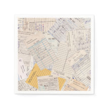 Serviette de carte de circulation de la bibliothèq