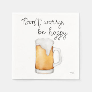 En Papier Serviette de cocktail à bière