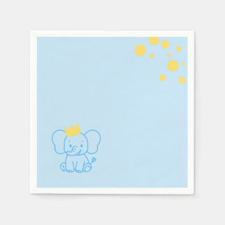 En Papier Serviette de cocktail pour Baby Shower Little Prin