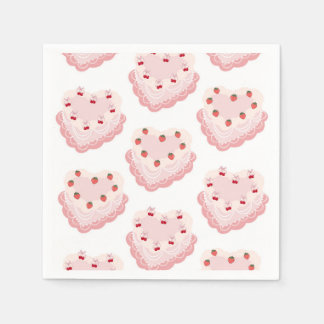 En Papier Serviette de gâteau vintage
