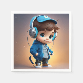 En Papier serviette de table