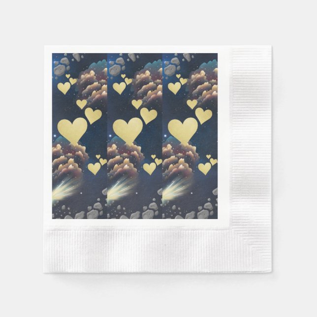 En Papier Serviette de table (Devant)