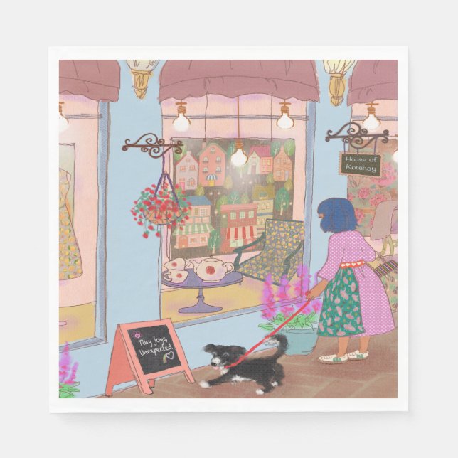 En Papier Serviette de table pour usage quotidien et pour év (Devant)