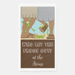 En Papier Serviette D'Invité Pâque serviettes Bcgd Les Greno