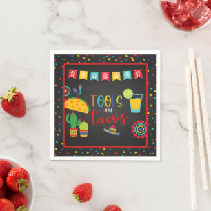 En Papier Serviette Outils et Tacos