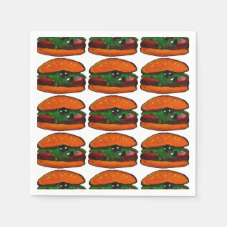 En Papier Serviette pour fête d'anniversaire de burger