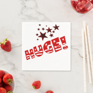 En Papier Serviettes de cocktail pour grande fête de Trump