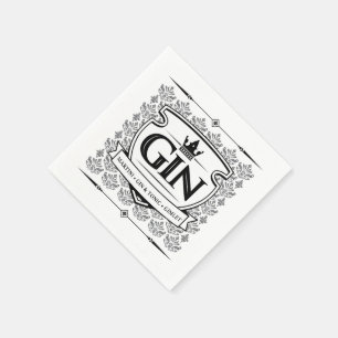En Papier Serviettes de genièvre