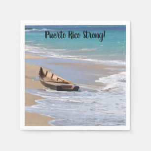 En Papier Serviettes fortes de cocktail de "Porto Rico"