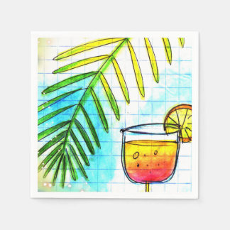 En Papier Serviettes originales pour restaurant barre