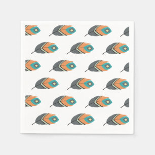 EN PAPIER SERVIETTES TRIBALES DE PARTIE DU PRISONNIER DE