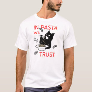 En Pâtes Nous Croire – T-Shirt Drôle pour Amateur 