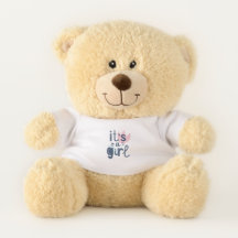C'est une fille Genre Révéler Teddy Ours Cadeau