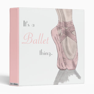 En pointe Binder