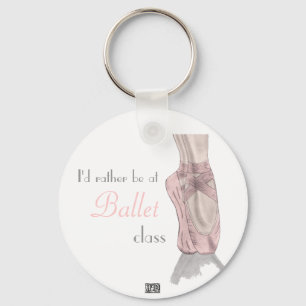 En pointe keychain