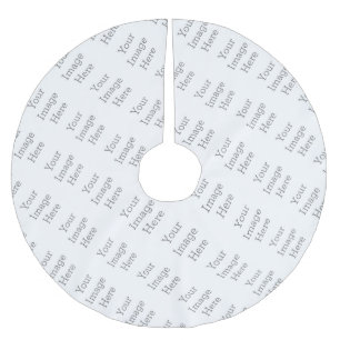 En Polyester Brossé Créez votre  jupon de sapin de Noël