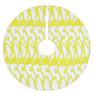 En Polyester Brossé Jupon de Sapin