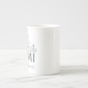 En Porcelaine Cadeau personnalisé pour grand-mère tasse nana ave