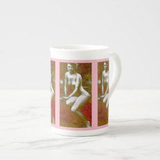 En Porcelaine "Personne vous connaissez" la tasse fine de