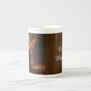 En Porcelaine tasse de folie