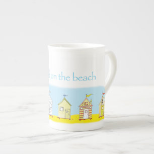 En Porcelaine Tasse de plage