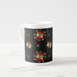 En Porcelaine Tasse de spécialité de Brights de motif de